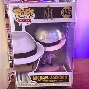 Funko Pop! Michael Jackson White and Black Vinyl Figure